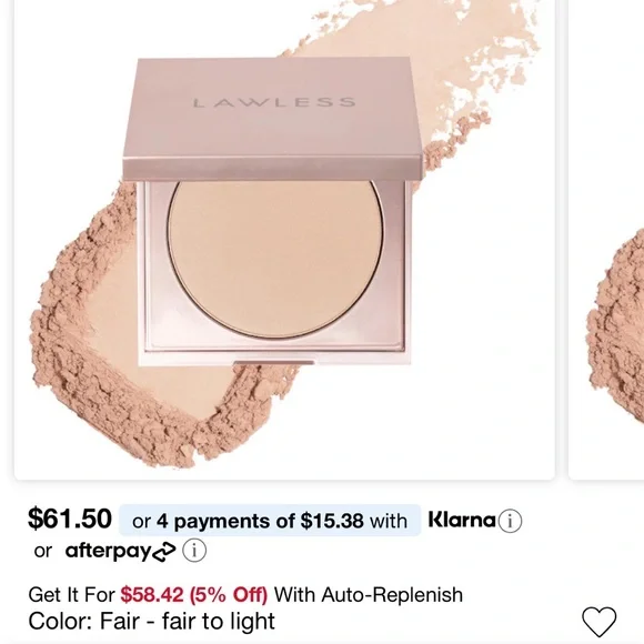 LAWLESS Setting Powder - Fair - Picture 6 of 6